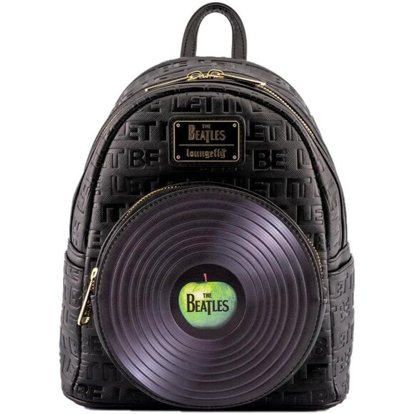 The Beatles Vinyl Record Womens Faux Leather Shoulder Bag Purse main image 4